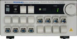 Ando AQ3540 Optical Channel Selector Model AQ3540(12) with GPIB (In Stock) z1