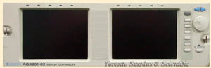 Ando AQ8201-02 Display Controller / Dual Display Unit with Cables for AQ8201A Mainframe (In Stock) z1