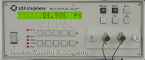 JDS Fitel / JDS Uniphase HD3+1PFP Programmable Optical Delay (In Stock) z1