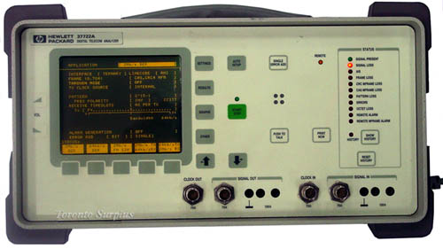 HP 37722A / Agilent 37722A 2Mb/s Telecom Signal Analyzer