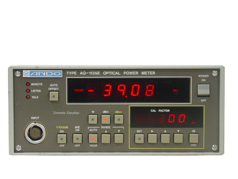 Ando AQ1135E Optical Power Meter