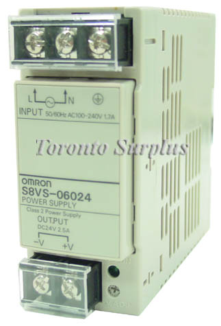 Omron S8VS-06024 Class 2 Power Supply, 60W 24 VDC, 2.5 A