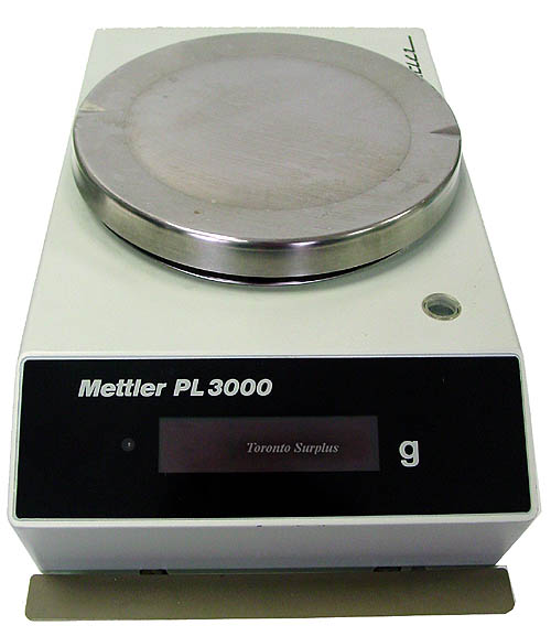 Mettler Toledo PL 3000 / PL3000 Digital Top Load Precision Balance Scale, .1g to 3200g