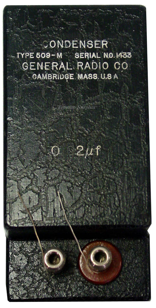 General Radio 509-M / 509M GenRad GenRad Mica Condenser / Fixed Capacitor