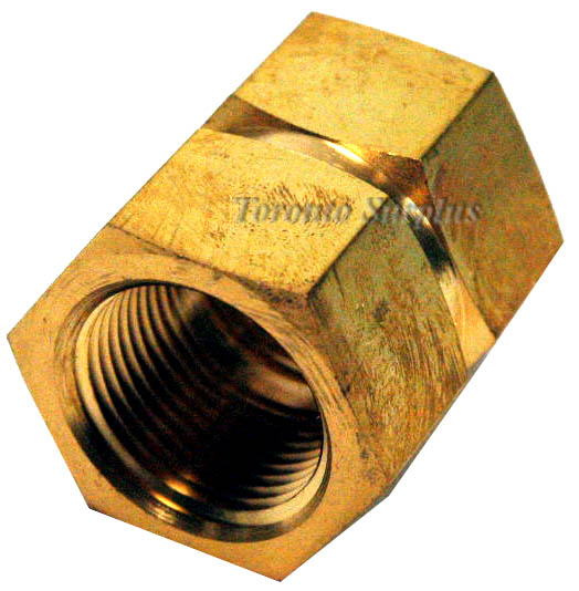 Swagelok B-12-HCG Brass Pipe Fitting, Hex Coupling, 3/4 in. Female NPT rm