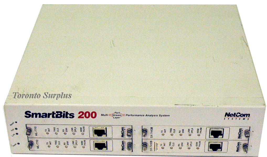 Netcom Systems SMB-0200 / SMB0200 Smartbits 200 Multi Port / Stream / Layer Performance Analysis System