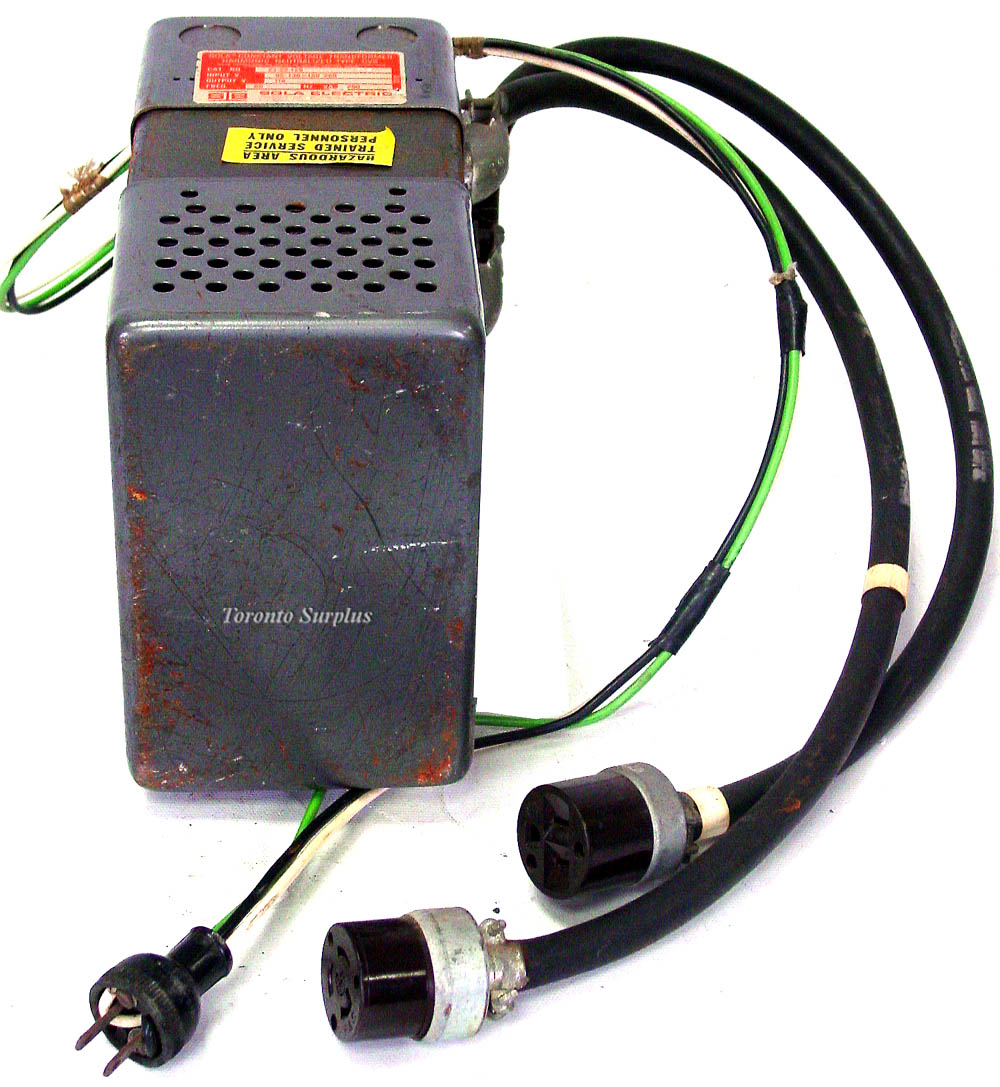 Sola Electric 23-22-125 / 2322125 Harmonic Neutralized Type CVS Constant Voltage Transformer, 250VA