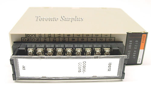 Omron C200H-ID212 / C200HID212 16 Point Input Module, 24 VDC