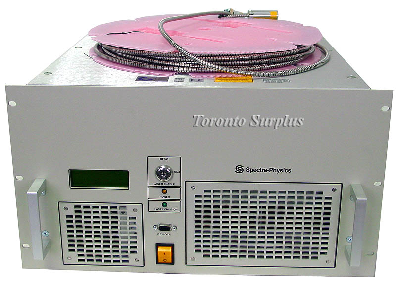 Spectra Physics J80-8S542 / J808S542 Power Supply with Fiber Optic Cables for Laser BNIB / NOS