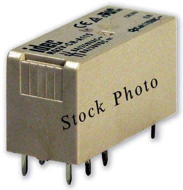 Idec RQ2V-CN-D24 / RQ24CND24 / ID84160 RQ PCB Relay DPDT 8A DC24V Coil
