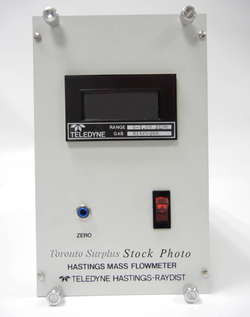 Teledyne Hastings-Raydist NALL-1KPG Mass Flowmeter With Transducer And Manual