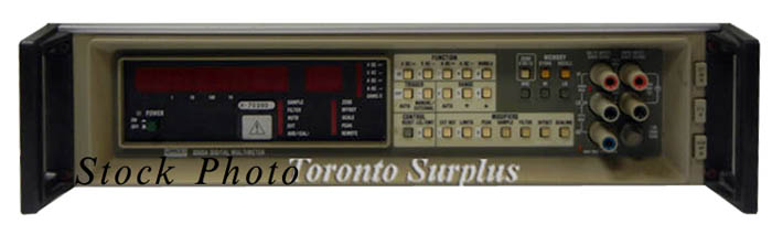 Fluke 8505A Digital Multimeter, OPT 02A, 03, 09A - NOTE: FUNCTIONAL FOR DC & OHMS ONLY