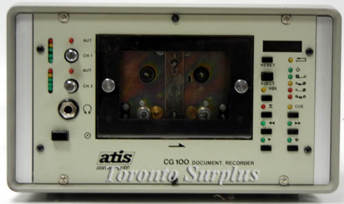 ATIS CG 100 / CG100 Document Recorder for use with the HP E4900A Spectrum Monitoring System