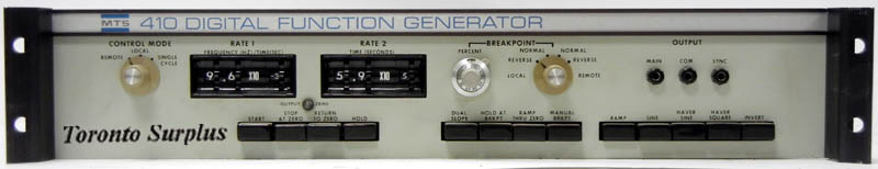MTS 410-31 / 410 Series Digital Function Generator