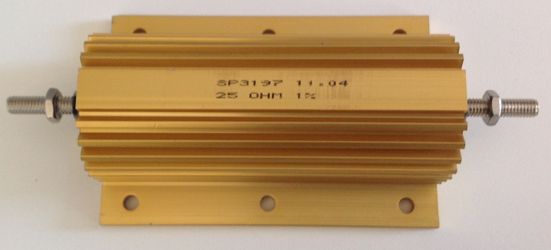 SP3197 Resistor, Chassis Mount 25 Ohm, 1%, 250W ( similar to Dale RH250 or Arcol HS250 ), as pictured BNIB/NOS