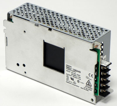 Omron S82J-10024D Power Supply, Enclosed Frame, Switching Type 24 V, 4.5 Amp