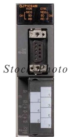 Mitsubishi QJ71C24N Melsec Q Series RS-232/RS-422/485 Serial Communication Module