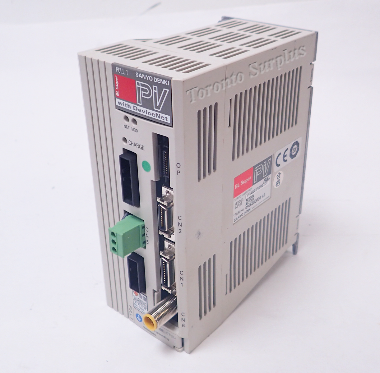 Sanyo Denki PV2A030SPONP50-A01 BL Super PV Servo Amplifier, 200 VAC