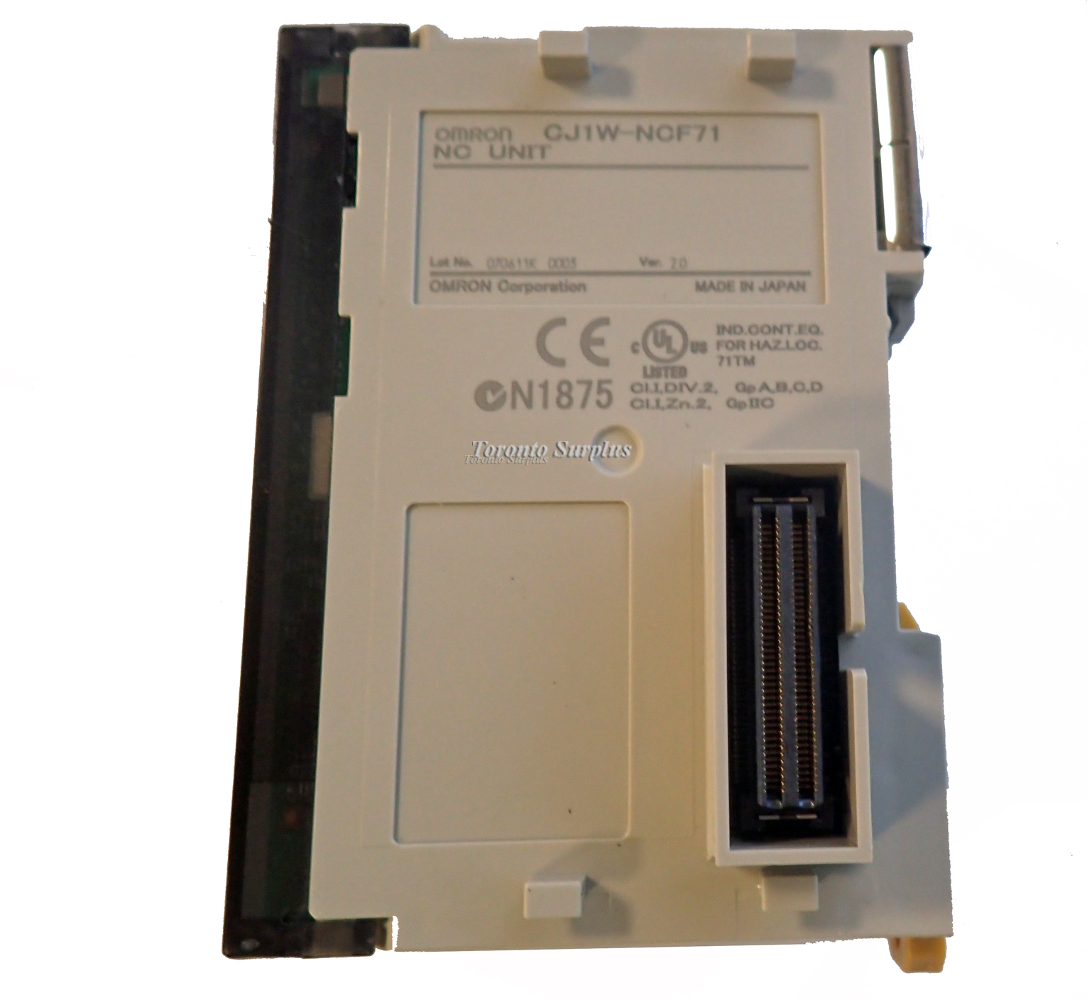 Omron CJW NCF 71 Position Control Unit with MECHATROLINK-II Interface