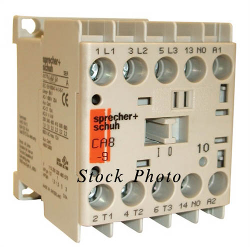 Sprecher + Schuh CA8-P20 Auxiliary Contact Block For Magnetic Contactor, 10A 600V