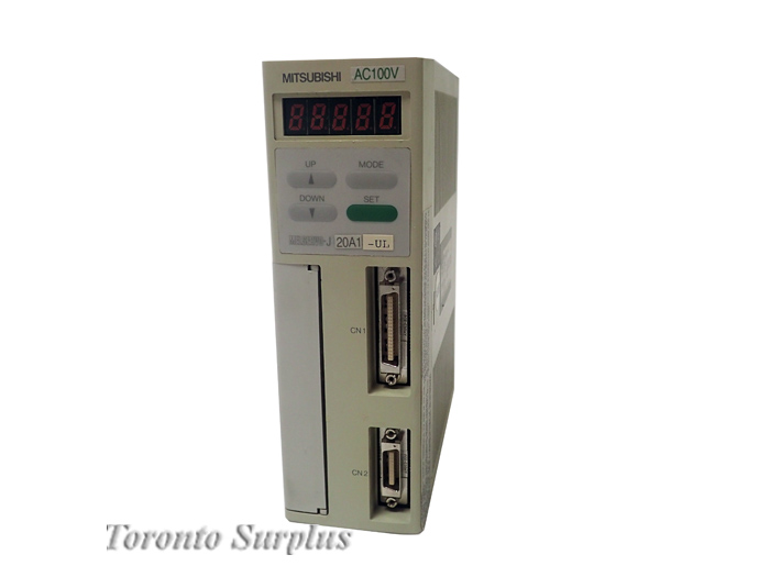 Mitsubishi MR-J20A1-UL, MRJ20A1UL Servo Amplifier 100-120VAC 1-PH, 200W