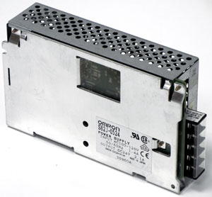 as 24V, 2.1A Omron S82J-0524 Power Supply, Enclosed Frame, Switching Type 24 V, 4.5 Amp