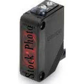 Omron E3Z-L81 Photoelectric Sensor with Built-in Amplifier, 12-24VDC, 4m Sensing Distance