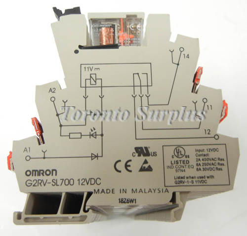 Omron G2RV-SL700 / G2RVSL700 Relay Socket for G2RV Series Relays
