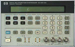HP 8904A / Agilent 8904A Multifunction Synthesizer (DC-600kHz) OPT 2