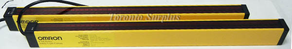 Omron F3SL-A0523P30-L/D F3SL Series Safety Light Curtain 523mm Emitter & Transceiver with Accessories Kit, BNIB, NOS