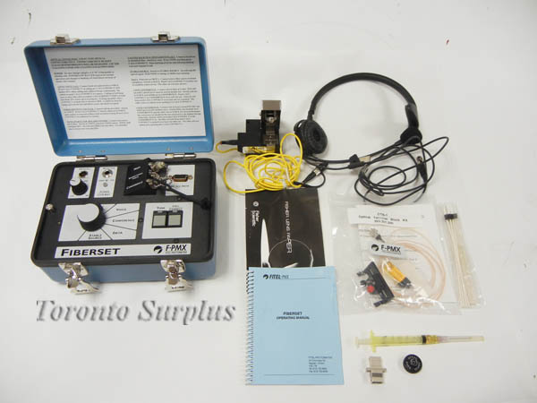 Fitel Photomatrix F-PMX / FPMX Fibreset with OTB-1 / OTB1 Optical Terminal Block Kit
