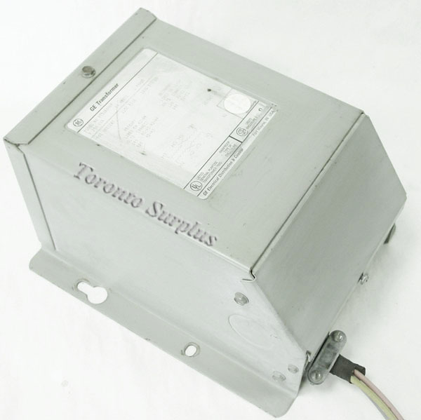 240/480V Pri., 120/240V Sec. 75VA GE 9T51B0009 Industrial Control Transformer 240/480 V Pri., 120/240 V Sec. 75 VA