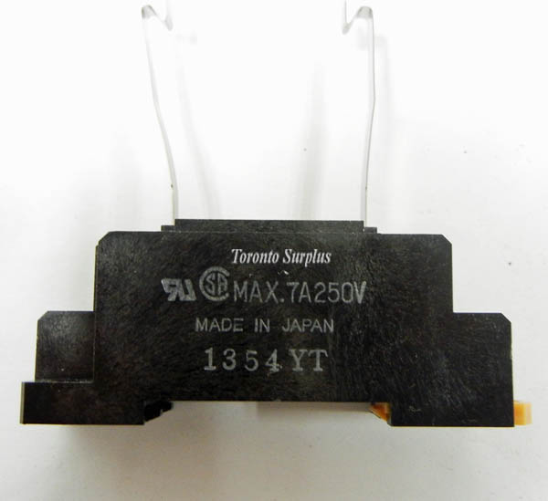 Omron 2-M4X10 / 2M4X10 Relay Socket with PYCA1 Clips