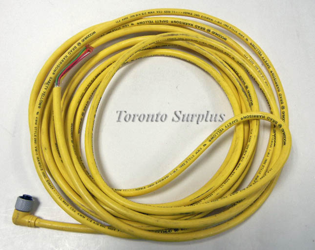 Daniel Woodhead Brad Harrison AWM 2661 Mini Change Cable, 18 AWG, 5M with Right Angle, Female, Three Pin Connector - See Ad for More Info