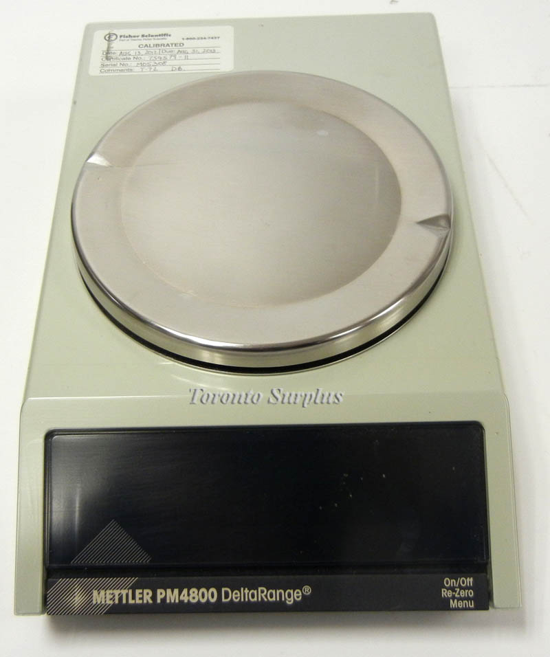 Mettler PM4800 DeltaRange Digital Top Load Precision Balance Scale .01/.1g to 4100g