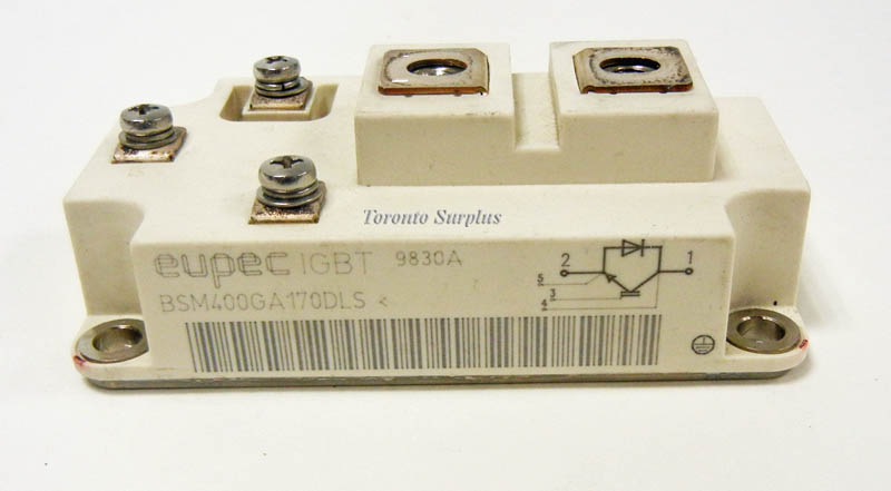 Eupec / Infineon BSM400GA170DLS 9830A IGBT ,1700V , 400A