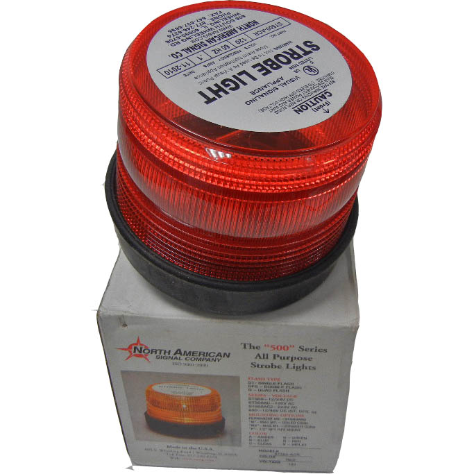 North American Signal Company Single Strobe Light , BNIB