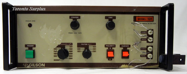 Gilson 131 Refractive Index Detector, HPLC, Chromatography