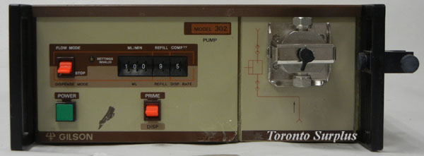 Gilson 302 Pump 10 ml/min HPLC / Chromatography