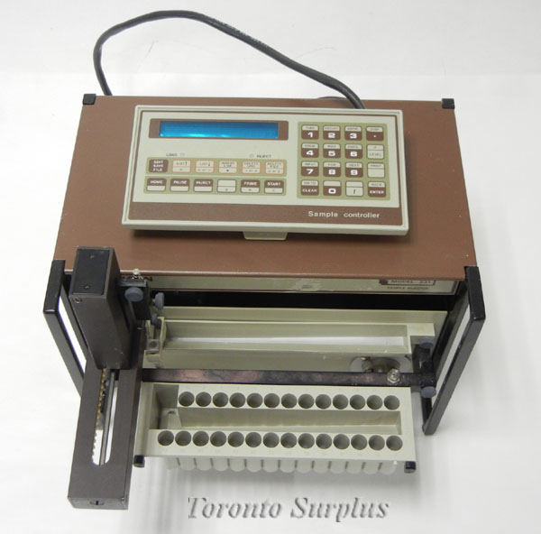 Gilson 231 Sample Injector with Sample Controller, Rack holds 27 1/2'' test tubes, HPLC / Chromatography